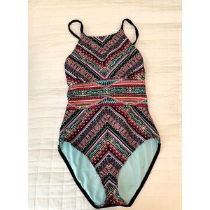 One piece bathing suit